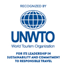 UNWTO Award - Riconoscimento delle Nazioni Unite per la Leadership in Sostenibilità e l'Impegno per il Turismo Responsabile.