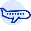 Icon of a stylized airplane - Pact for decarbonization of aviation - Select to learn more
